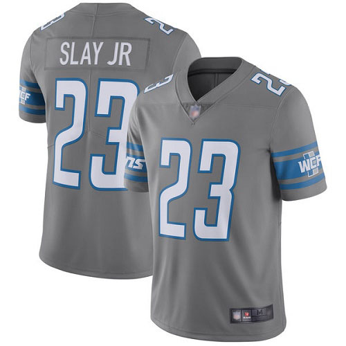 Detroit Lions Limited Steel Men Darius Slay Jersey NFL Football #23 Rush Vapor Untouchable